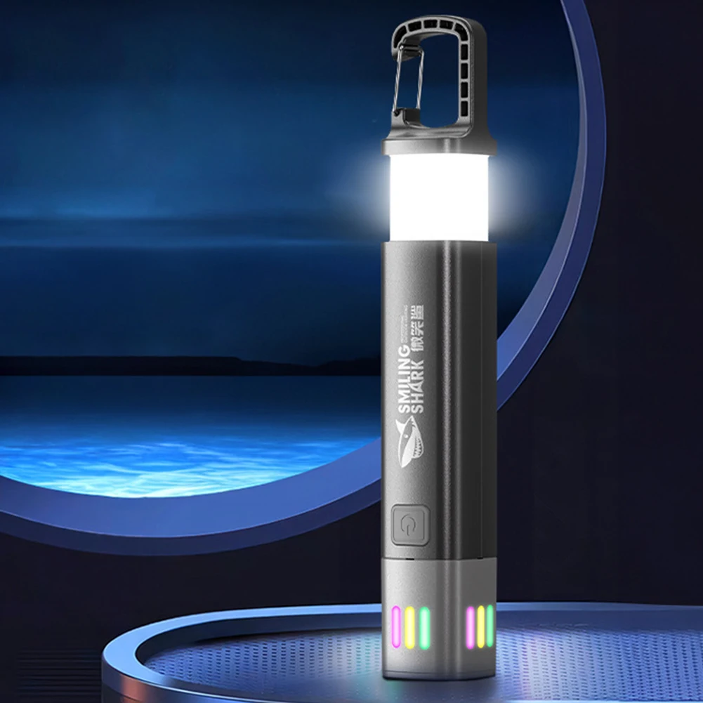USB Rechargeable XPE+COB LED High Brightness Flashlight