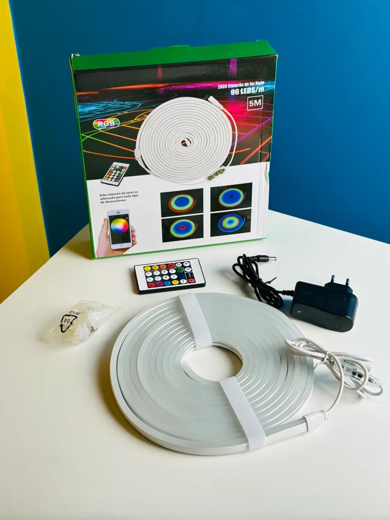 GearUP NRGB50 5 Meter RGB Neon Light with App & Remote Control