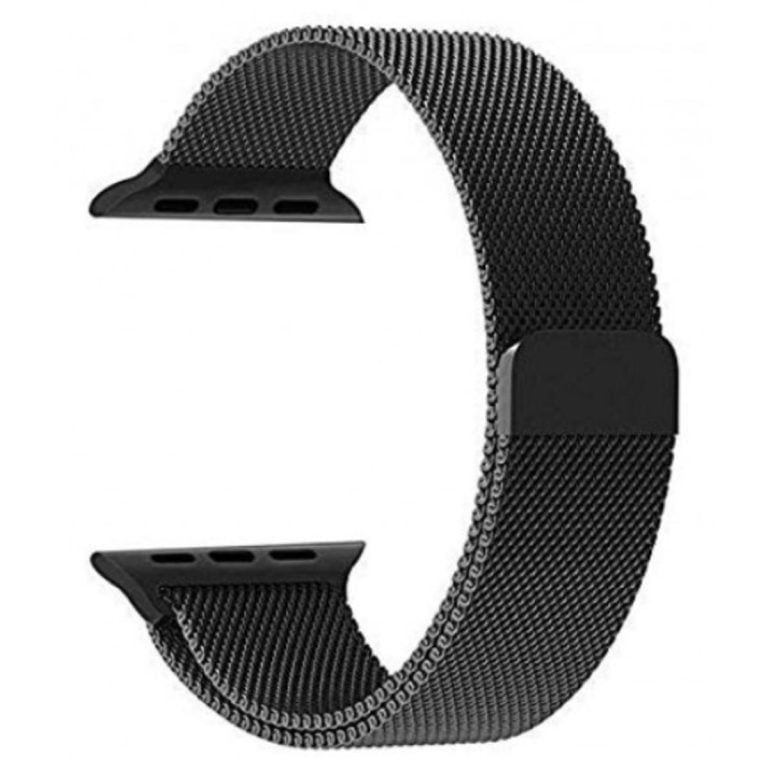 42mm-49mm Metal Magnetic Watch Strap– Black Color
