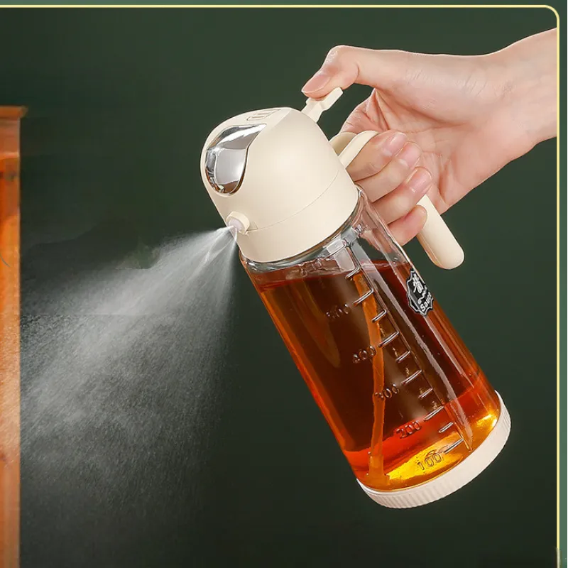 High Capacity Glass Oil Dispenser – 630ML