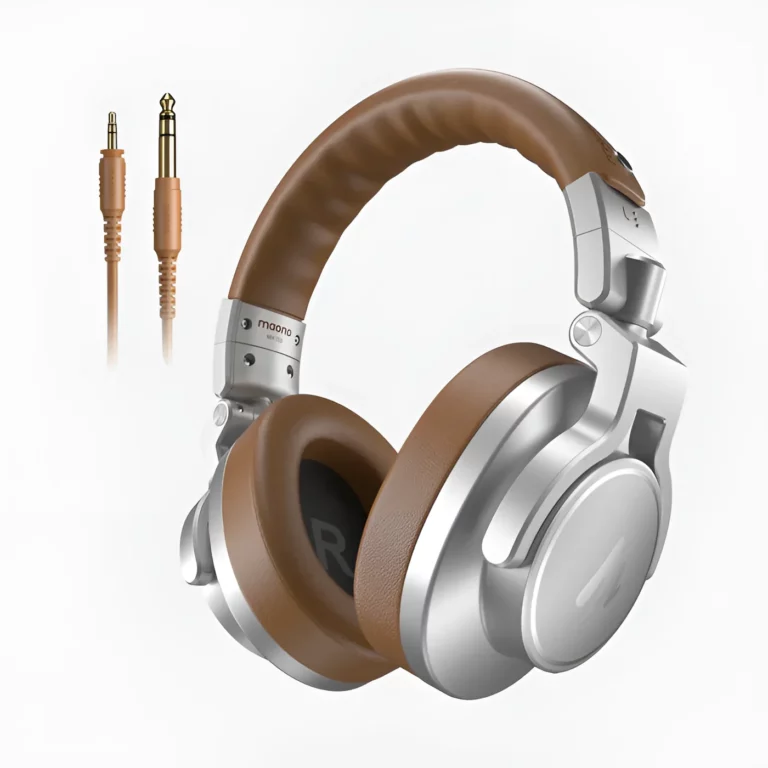 MAONO MH700 Monitoring Headphones – Brown